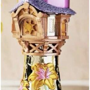 Bath And Body Works Disney Princess Rapunzel Tower 3-Wick Candle Holder NEW